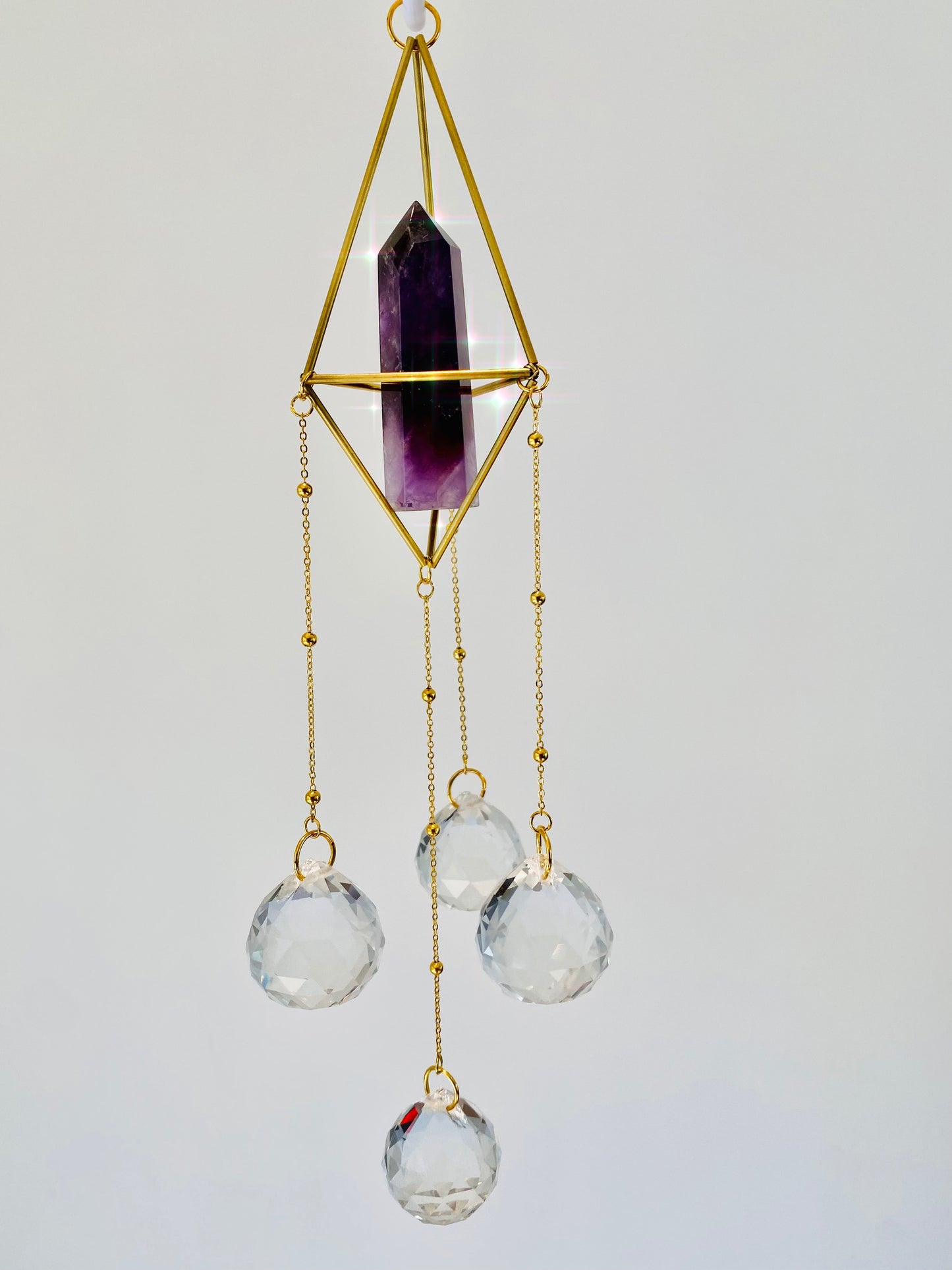 Amethyst Suncatcher - Pure L