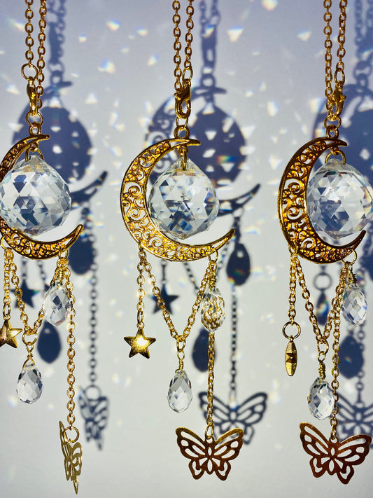 Mini Suncatcher - Crescent Moon