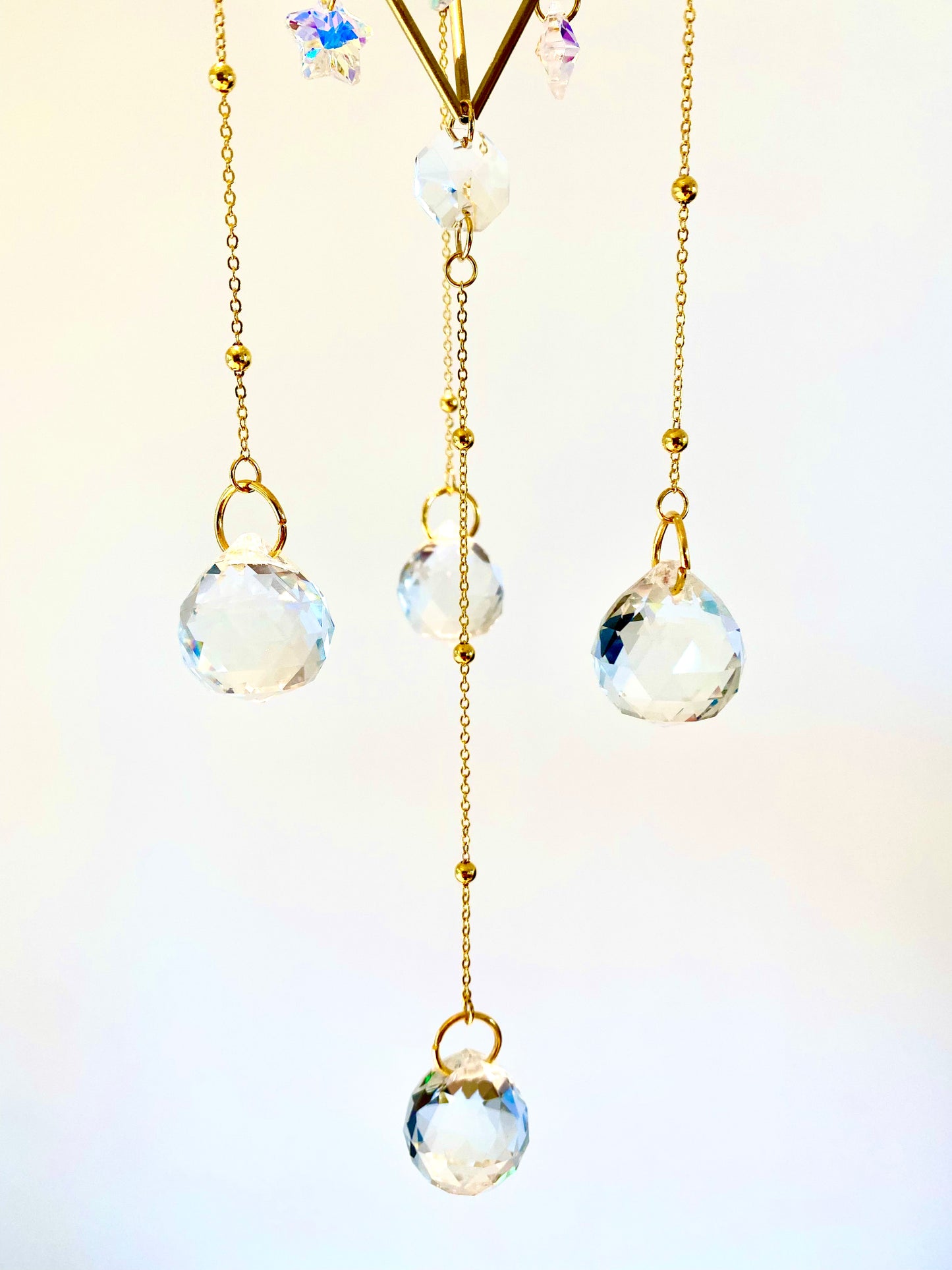 Angel Aura Quartz Suncatcher - Twinkle Star S