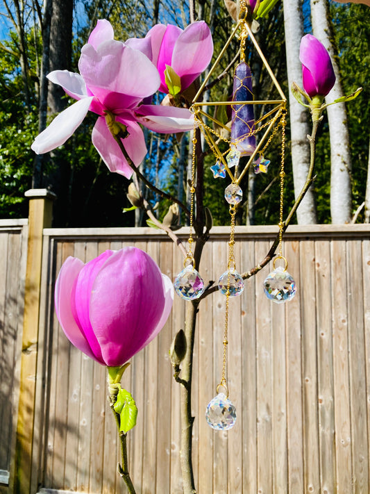 Amethyst Suncatcher - Twinkle Star S