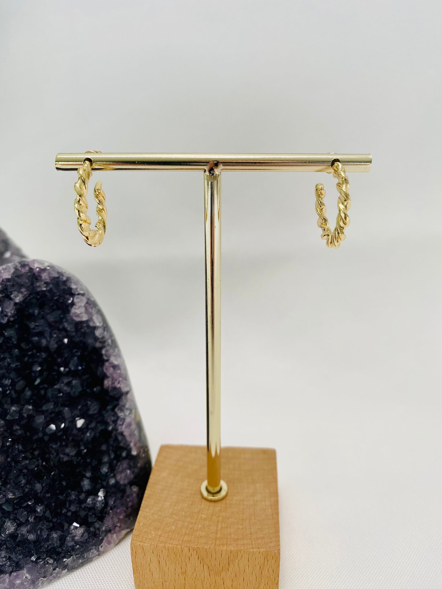 Earrings - Twist Hoop, 14K Gold Filled